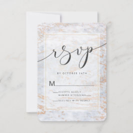 Moderna skulpturer i Dusty Blue Copper Foil Kant OSA Kort