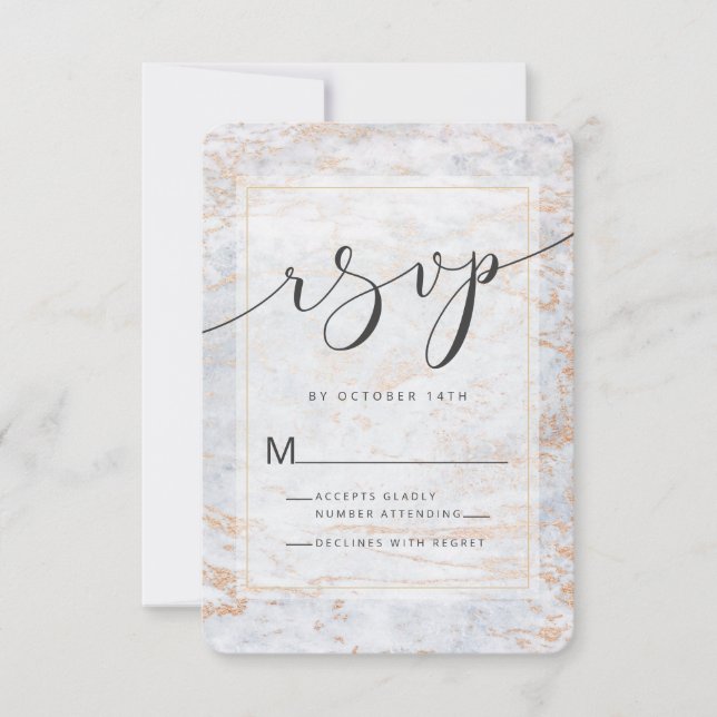 Moderna skulpturer i Dusty Blue Copper Foil Kant OSA Kort (Framsida)