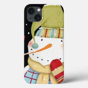 Moderna Snögubbar med Mittens