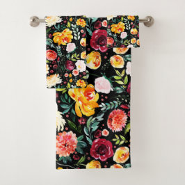 Moderna sommarblommor mönster