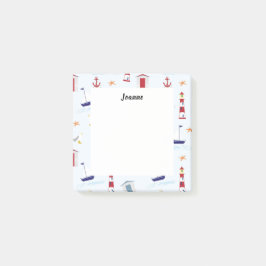 Moderna sommarstrandbåtar i mönster post-it block