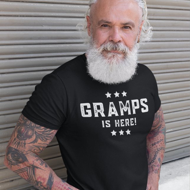 Moderna spelregler är här t shirt (Modern Gramps Is Here T-Shirt
)