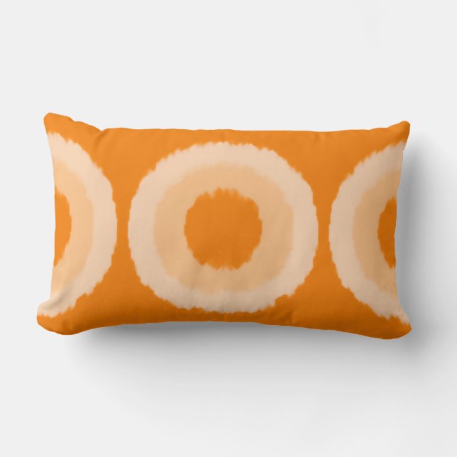 Moderna stamkretsar - Mandarin-orangen Lumbarkudde (Framsida)