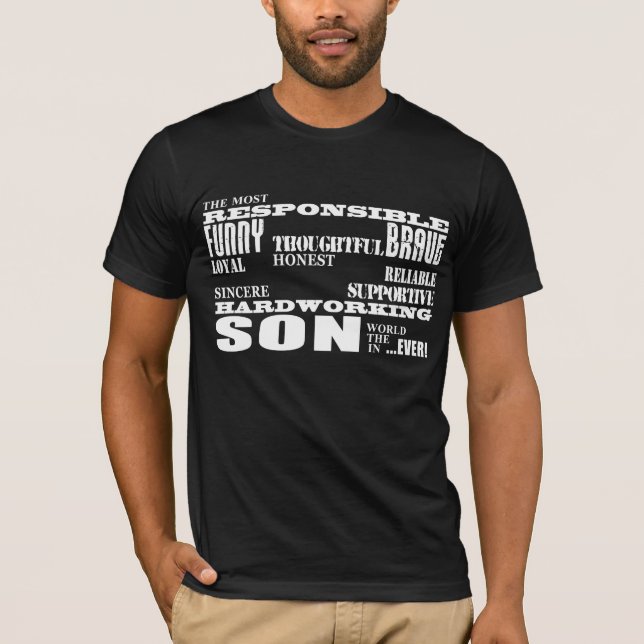 Moderna stilfulla bäst & mest underbar tee shirt (Framsida)