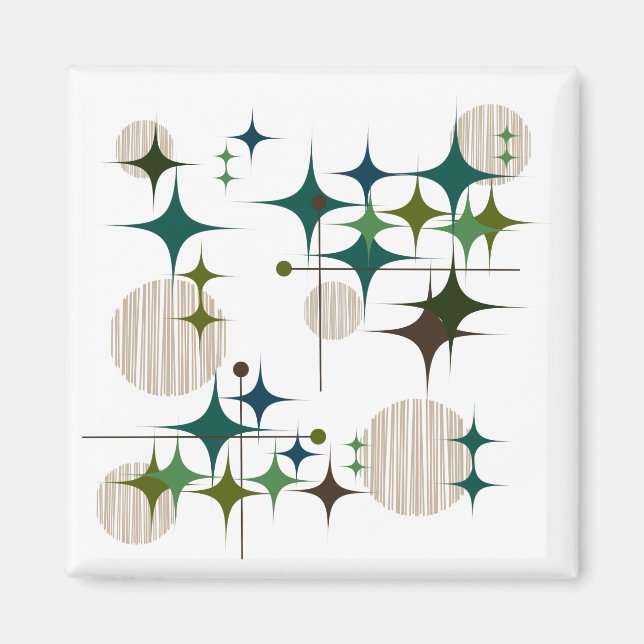 Moderna stjärnsprängningar i mitten av århundradet magnet (Framsidan)