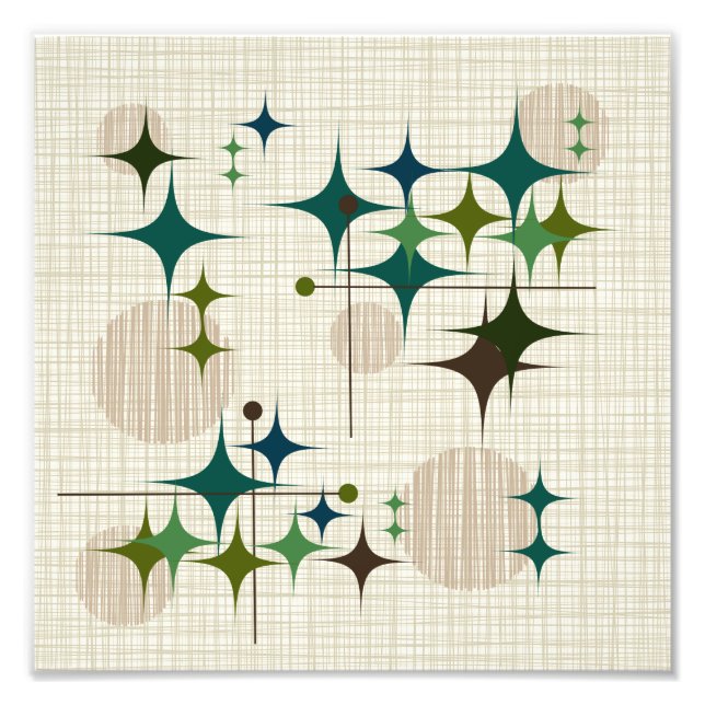 Moderna stjärnsprängningar och globaliseringar i m fototryck (Framsidan)