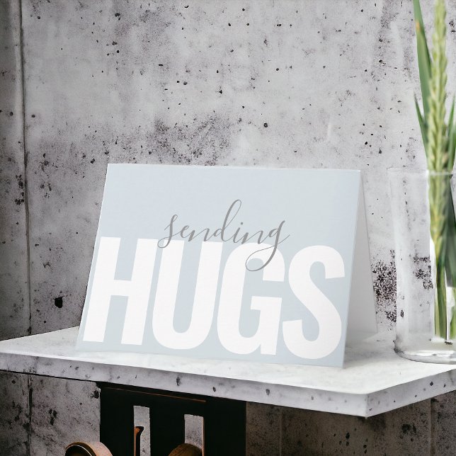 Moderna texter Skickar kramar Tänker på dig Kort (Skapare uppladdad)