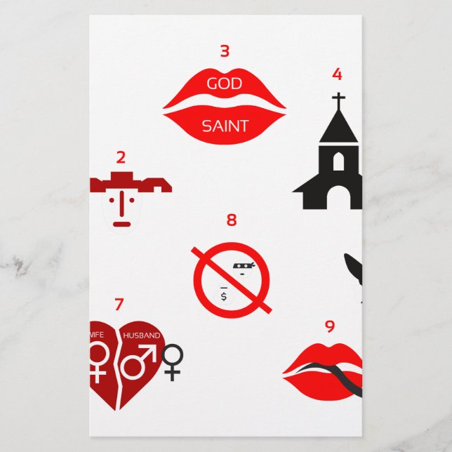 moderna tio kommandon (Framsida)