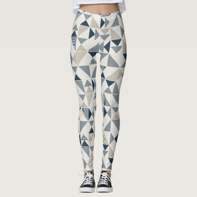 moderna trianglar leggings (Framsida)