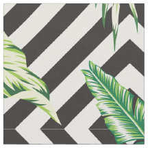 Moderna tropiska blommor med geometrisk Mönster