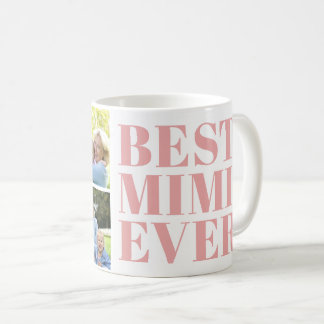 Moderna typsnitt Bästa Mimi någonsin 3 Foto Presen Kaffemugg