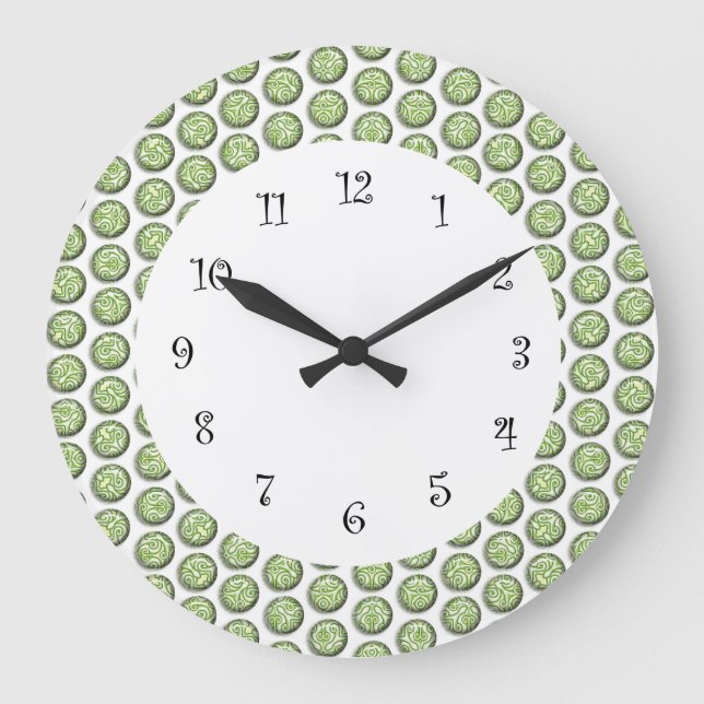 Moderna väggskåp stor klocka (Framsida)