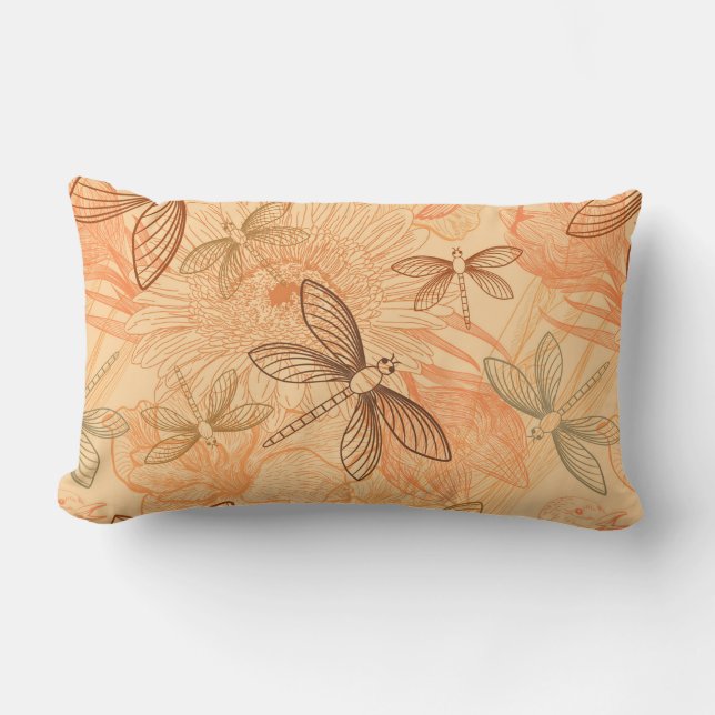 moderna vintagar lumbarkudde (Framsida)