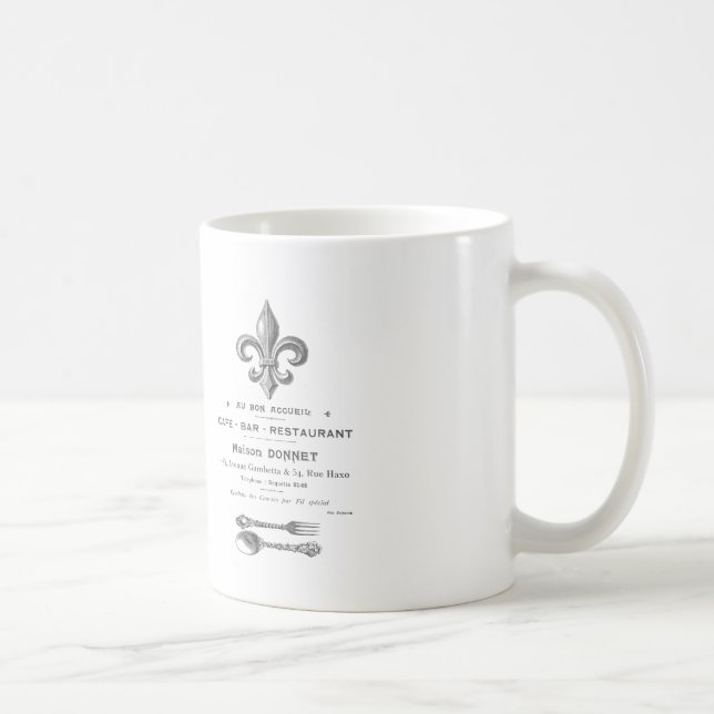 MODERNA VINTAGEFRANSKBISTROER KAFFEMUGG (Höger)