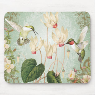 Moderna vintagefranskHummingbirds Musmatta