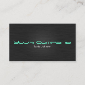 Moderne Edle Metall Visitenkarte Businesscard Visitkort