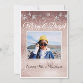 ModernEn modern enkel minimal jul i Ro Guld Meddelande