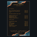 Moderner Marmor Glitzer Salon Preisliste Flyer<br><div class="desc">Modernes,  Marmor,  Glitzer,  Salon,  Flyer der Preisliste. Bearbeiten Sie Ihr Produkt in wenigen Minuten,  indem Sie Ihre Daten hinzufügen. Sie können den Schriftart/die Farbe/Position durch "weitere Personalisierung" ändern.</div>