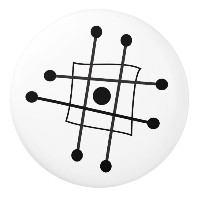 Modernisering av den nutida moderna Abstrakten Knopp (Framsidan)