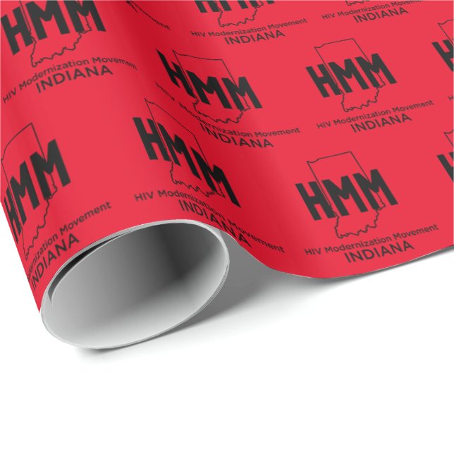 Moderniseringsrörelse för hiv Indiana Presentpapper (Rullad Hörn)