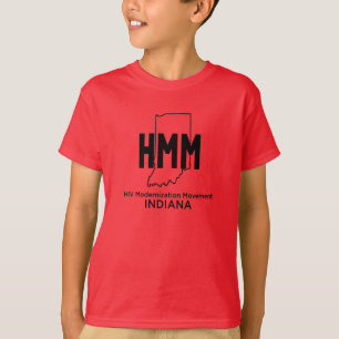 Moderniseringsrörelse för hiv Indiana T Shirt