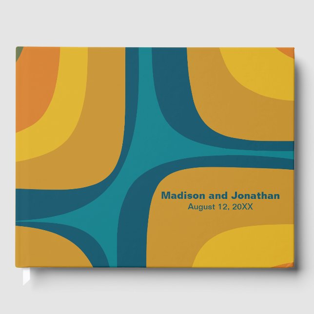 Modernist för den moderna Retro Groove-modernist i Gästböcker (Framsida)