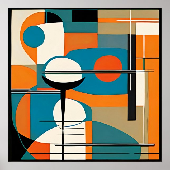 Modernist i mitten av århundradet poster (Framsidan)