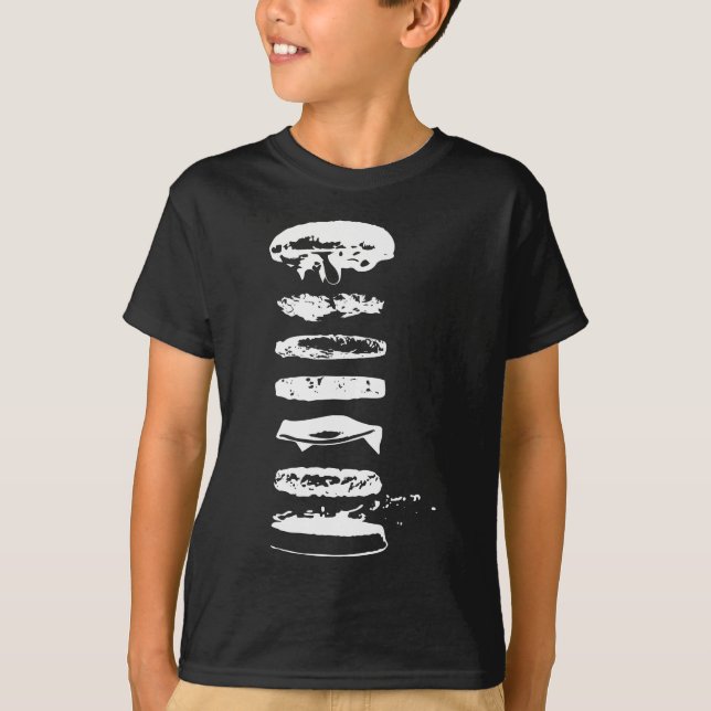 Modernistisk cuisine tee shirt (Framsida)