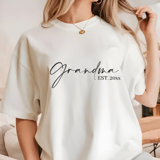 ModernMinimalist Mormor EST T Shirt (Skapare uppladdad)