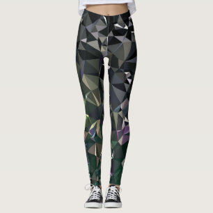 Modernt abstrakt geometriskt mönster - leggings