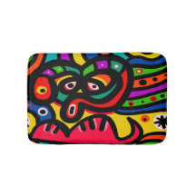 Modernt abstrakt konstansikte