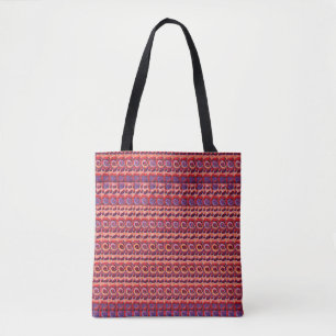Modernt abstrakt mönster 1188 - Tote Bag Tygkasse