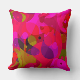 Modernt abstrakt mönster kudde