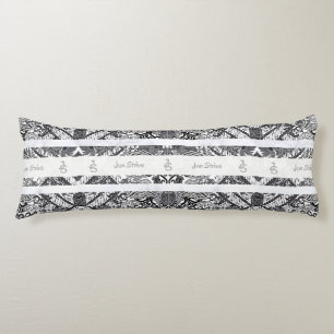 Modernt BATIK-mönster Kroppskudde