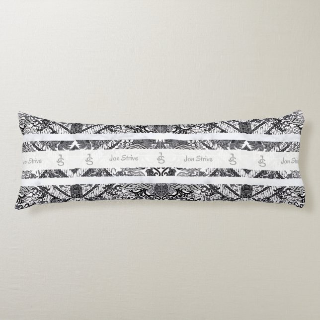 Modernt BATIK-mönster Kroppskudde (Framsidan)