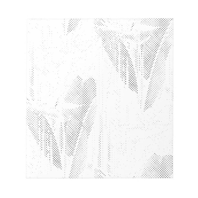 Modernt blad anteckningsblock | Stylish brevpapper (Framsida)