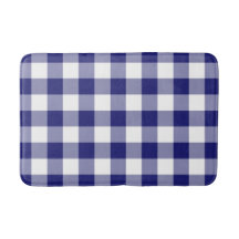 Modernt Blått Gingham