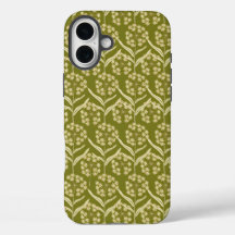 Modernt blommönster: Vita skärmblommor