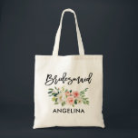 Modernt borsta skrivar den rosa tygkasse<br><div class="desc">Den moderna trendiget borstar skrivar brudtärnan för vit för vattenfärgrosarodnaden den blom- som totot hänger lös</div>