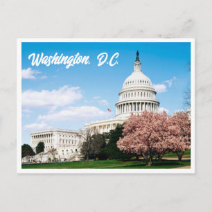 Modernt Capitol Building Washington DC vykort