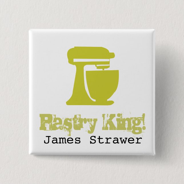 Modernt Cuisine Baking Pastry Chef Kung Knapp (Framsida)