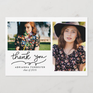 Modernt enkelt doktorand- tack två foto