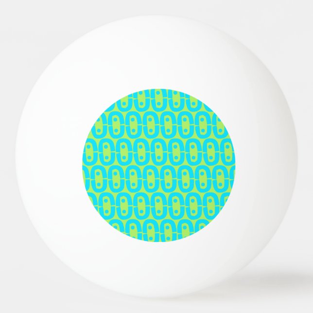 modernt färggrant mönster pingisboll (Framsidan)