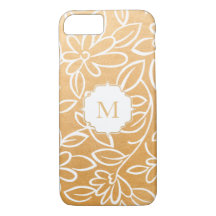 Modernt Fauxguld omkullkastar blommigt överdrar