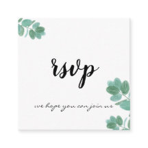 Modernt Fern Trendigt Elegant Kalligrafi Botanisk