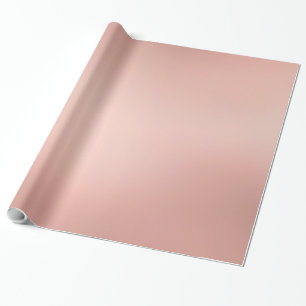 Modernt för rosa guld- metallisk Look för Glam Presentpapper