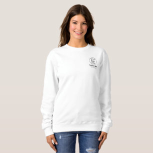 Modernt företagslogotyp och namn anställda t shirt