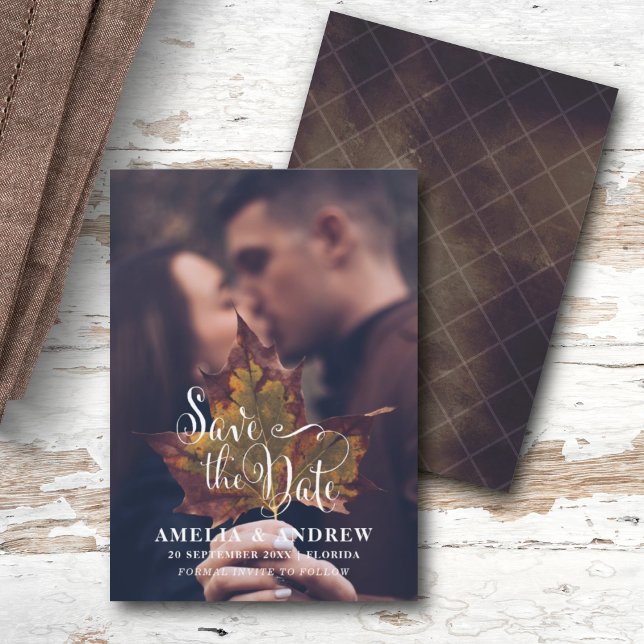 Modernt foto Spara datum Bröllop Datumet (Skapare uppladdad)