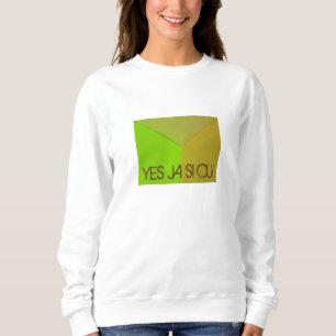 Modernt geometriskt Configurative foto med någon T Shirt