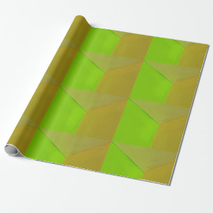Modernt geometriskt Configurative foto Presentpapper